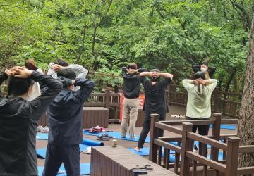 으쌰!으쌰!숲속운동